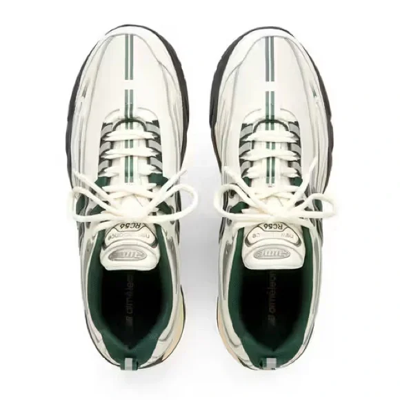 New Balance x Aimé Leon Dore limited edition RC56 Sneaker in Green, White, Cream - Picture 3 of 13